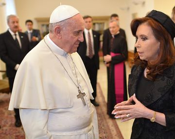 Cristina viaja a Roma para su encuentro con Francisco