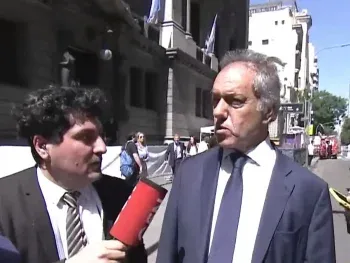 Scioli: Es importante continuar el vínculo con Brasil