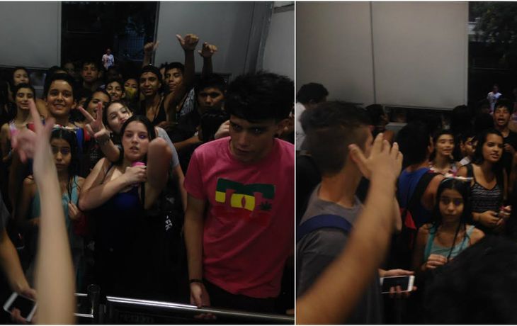 Viva la tarde: multitud y furor en C5N  por la visita de youtubers descontrolados