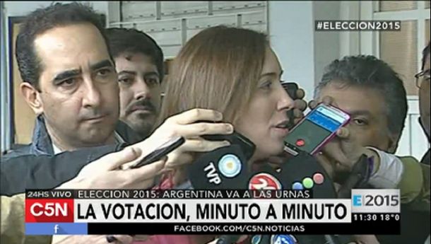 Votó Vidal y se solidarizó con los no están en sus casas por las lluvias