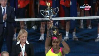 serena williams vencio a sharapova y se corono campeona en melbourne serena williams vencio a sharapova y se corono campeona en melbourne