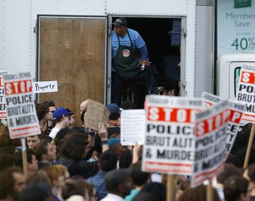 Tensión racial: la protesta en Nueva York