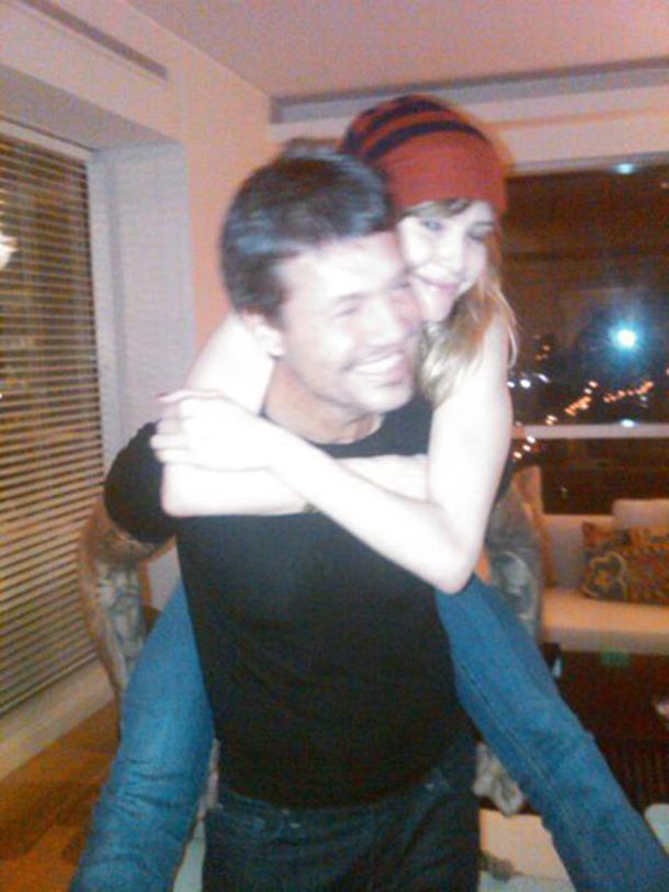 Tinelli y Guillermina Valdés se muestran felices en la intimidad