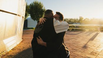 Mates y abrazo con Lionel Messi: Chiqui Tapia consiguió la foto más ansiada por Javier Milei