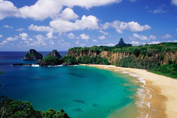 Así son los paisajes que pueden verse en las mejores playas de Brasil