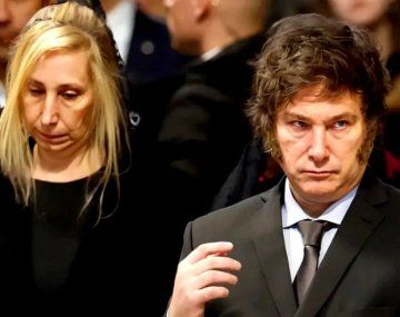 Javier y Karina Milei.