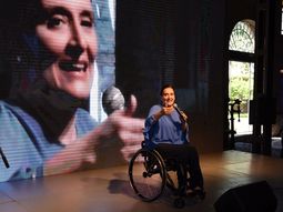 Gabriela Michetti en la Vendimia Gabriela Michetti en la Vendimia