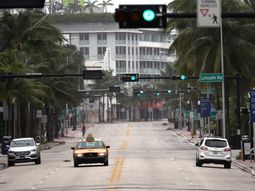 Miami quedó desértica ante la inmenten llegada del huracán Irma Miami quedó desértica ante la inmenten llegada del huracán Irma