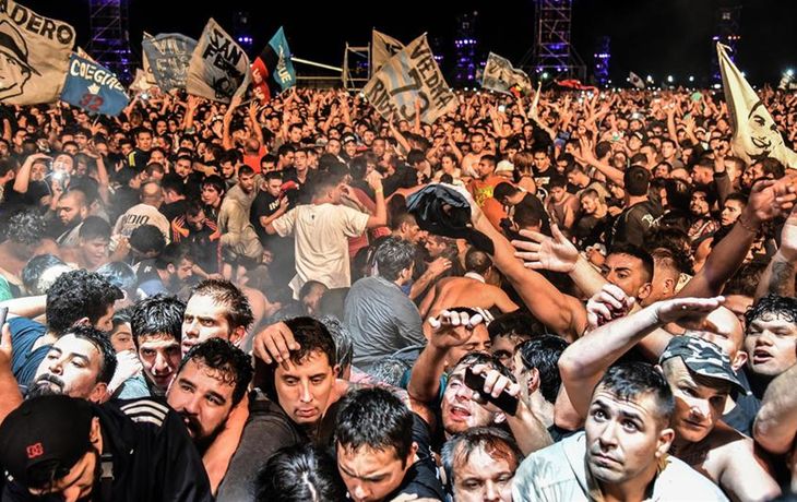 El trágico recital del Indio Solari en Olavarría