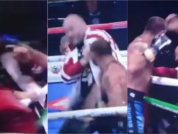 El boxeador Livan Shonia perdió y le pegó a su entrenador