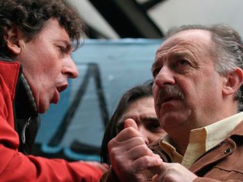 Pablo Micheli y Hugo Yasky