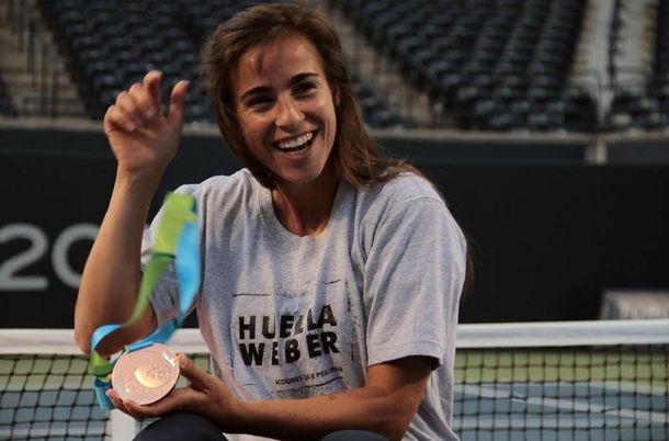 Paula Ormaechea, la tenista que sigue soñando con ser Nº1 del mundo