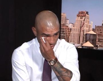 El boxeador que retiró a Maravilla Martínez dejó el deporte entre lágrimas