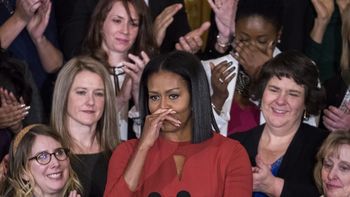 Michelle Obama se mostró al natural Michelle Obama se mostró al natural