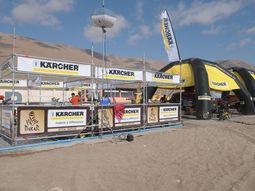 Mirá cómo se lavaron los vehículos del Dakar