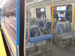 asi es el interior de los nuevos trenes del sarmiento asi es el interior de los nuevos trenes del sarmiento