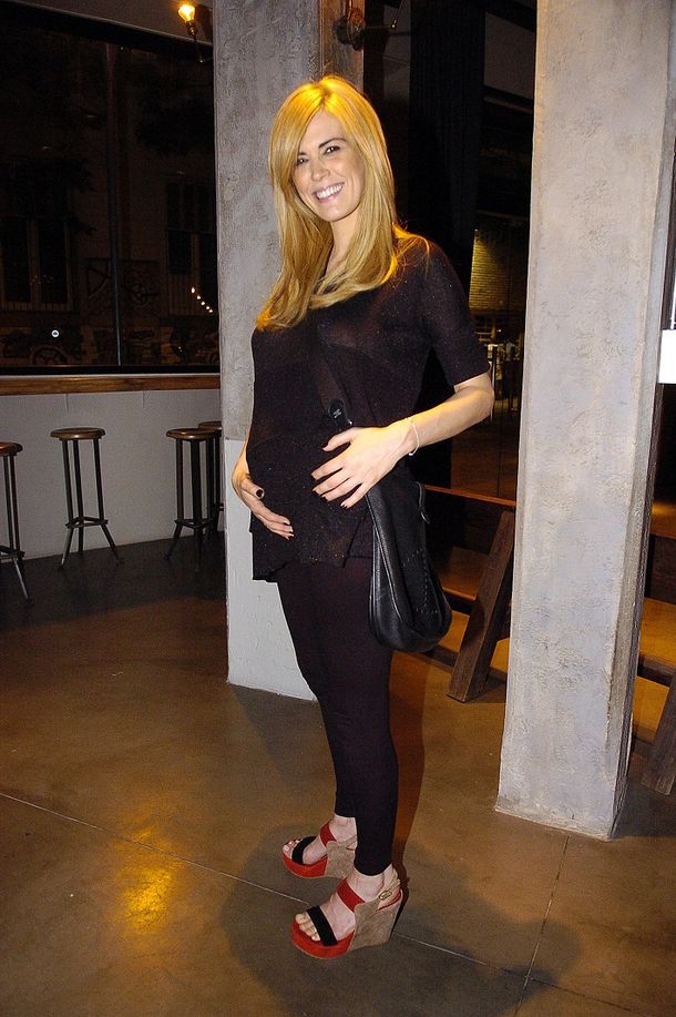 Viviana Canosa mostró feliz su pancita