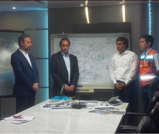 Scioli: En las próximas horas la situación en la provincia se irá normalizando