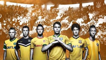 los equipos brasilenos homenajean a su seleccion los equipos brasilenos homenajean a su seleccion