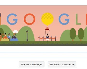 Google recuerda el primer salto en paracaídas