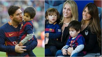 asi festejaron antonella roccuzzo y thiago el gol de lionel messi asi festejaron antonella roccuzzo y thiago el gol de lionel messi