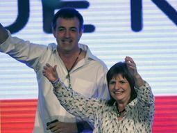 Los primos Esteban y Patricia Bullrich. Los primos Esteban y Patricia Bullrich.