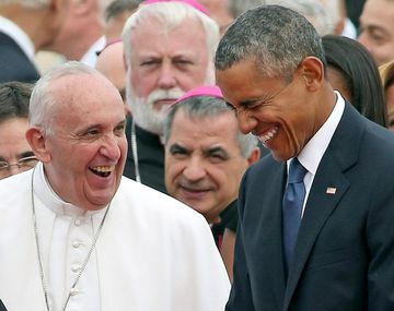 El gesto de Obama en la histórica visita del papa Francisco a los EE.UU.