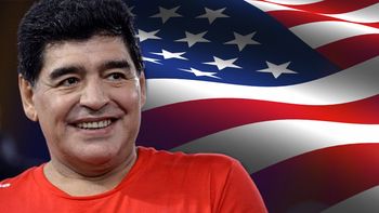 Diego Maradona puede entrar a Estados Unidos Diego Maradona puede entrar a Estados Unidos