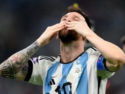 El festejo de Messi con la Selección Argentina campeona del Mundial Qatar 2022 - @fifaworldcup_es