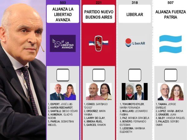 Qué pasa con la boleta única si José Luis Espert baja su candidatura