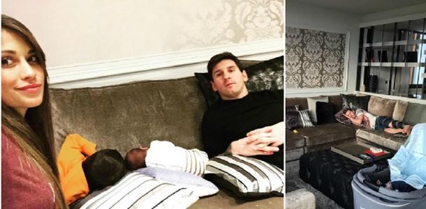 La intimidad de Lionel Messi y su familia: Relax en casa