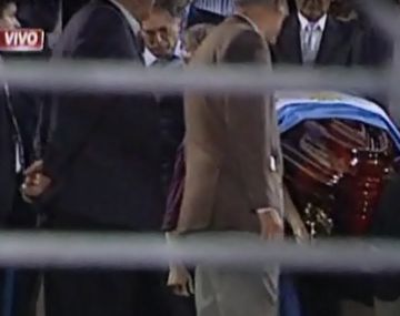 Los restos de Antonio Cafiero son despedidos en una ceremonia íntima