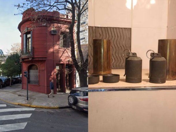 Encontraron granadas en una casa que había sido usurpada en Palermo