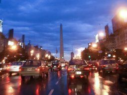 Diluvió en la Ciudad y le dio un final al calor agobiante