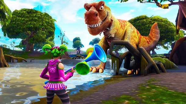 ¿Llegan los dinosaurios al Fortnite?&nbsp;