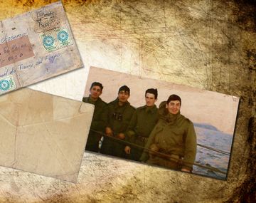 Ex combatiente busca una carta de su madre