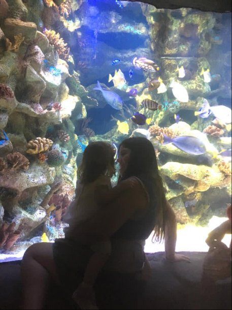 Sofía Troszynski y su hija