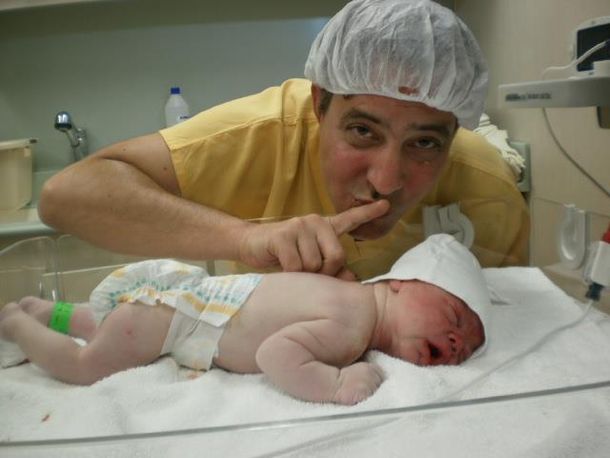Bebé rockero: nació el primer hijo de Diego Ángeli