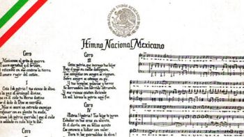 Se publica el Himno Nacional Mexicano en el Diario Oficial en el año 1853. Se publica el Himno Nacional Mexicano en el Diario Oficial en el año 1853.
