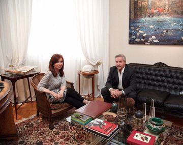 Cristina Kirchner y Felipe Solá