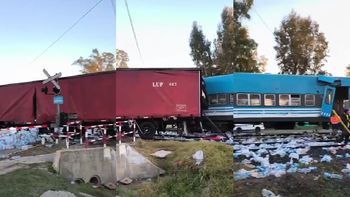 El brutal choque entre el tren San Martín y un camión quedó registrado en un video El brutal choque entre el tren San Martín y un camión quedó registrado en un video
