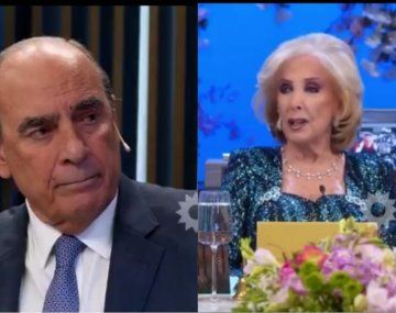 Tremendo cruce entre Mirtha Legrand y Guillermo Francos: La gente les va a votar en contra