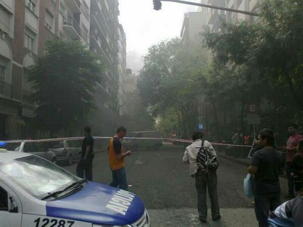 Explosión en un local de un edificio de Mar del Plata