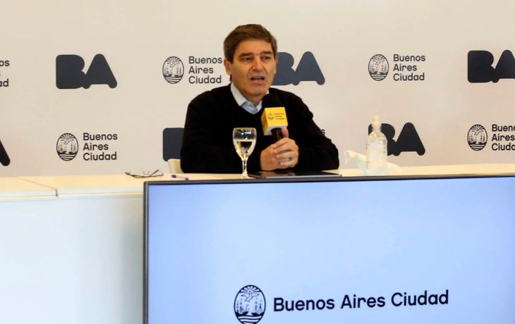 Fern&aacute;n Quir&oacute;s, ministro de Salud de la Ciudad de Buenos Aires