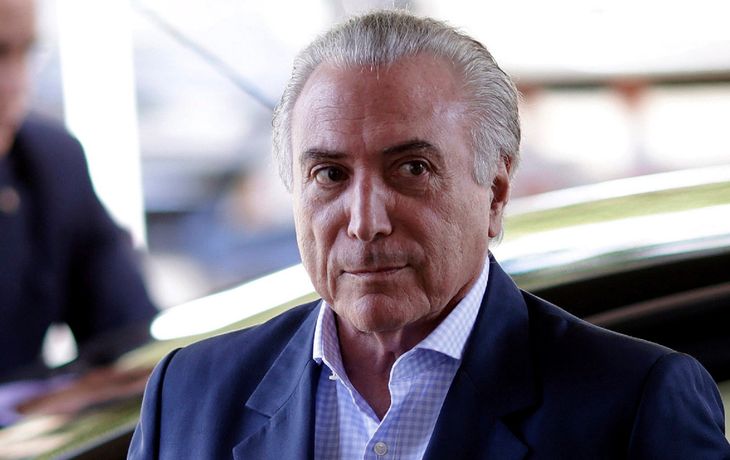 Temer prepara un discurso en medio de la crisis política