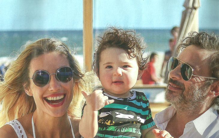Las fotos de Paula Morales con Fabián Vena y Valentino