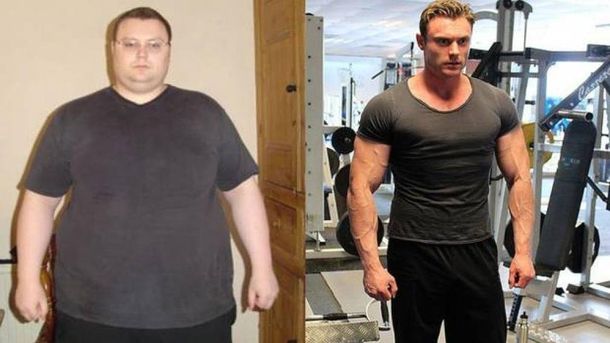 Un hombre bajó de peso drásticamente y ahora  se convirtió en un sex symbol