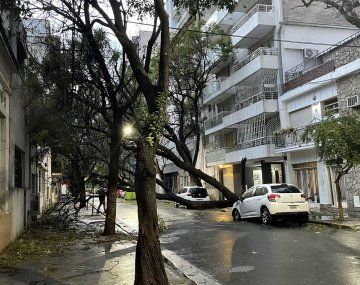 Las imágenes del impresionante temporal en el AMBA