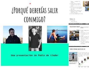 ¿Porqué deberías salir conmigo?, la original presentación de un chico en Tinder