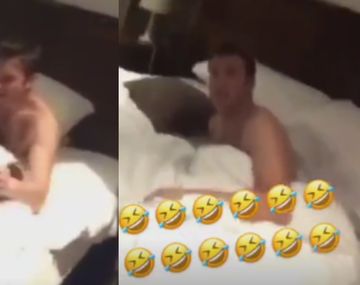 Muggy se sorprendió de que alguien estuviese en su cama